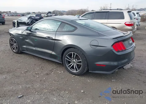 2017 Ford Mustang Gt Premium из США, поврежденный, VIN 1FA6P8CF1H5351489